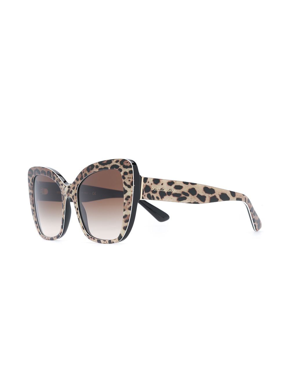 Image 2 of Dolce & Gabbana Eyewear leopard print sunglasses