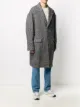 Isabel Marant single-breasted herringbone coat