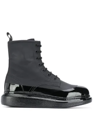 alexander mcqueen combat boot