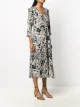 Ba&Sh Olga abstract-print dress