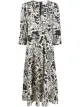 الصورة 1 من Ba&Sh Olga abstract-print dress