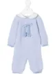 Image 1 of Siola bow-detail knitted romper