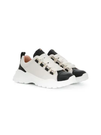Elisabetta Franchi La Mia Bambina Sneakers Con Pannelli a Contrasto -  Farfetch