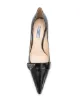 Prada pointed leather pumps