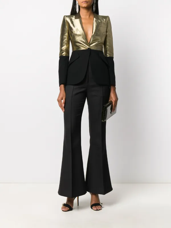 alexander mcqueen black blazer