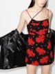 Image 2 of De La Vali Frisco rose-print mini dress