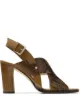 الصورة 1 من Jimmy Choo صندل بسير خلفي وكعب 8.5 سم