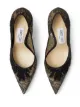 Jimmy Choo Love 100mm lace panelled pumps