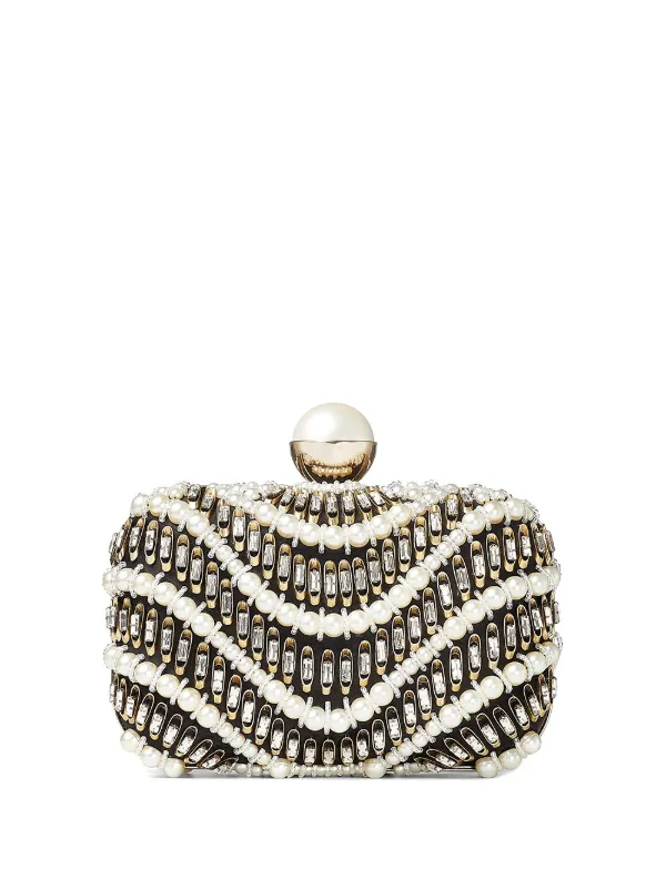 embellished clutch