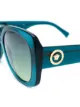 Versace Eyewear نظارة شمس كبيرة بعدسات ملونة
