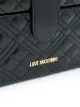 Love Moschino quilted box tote