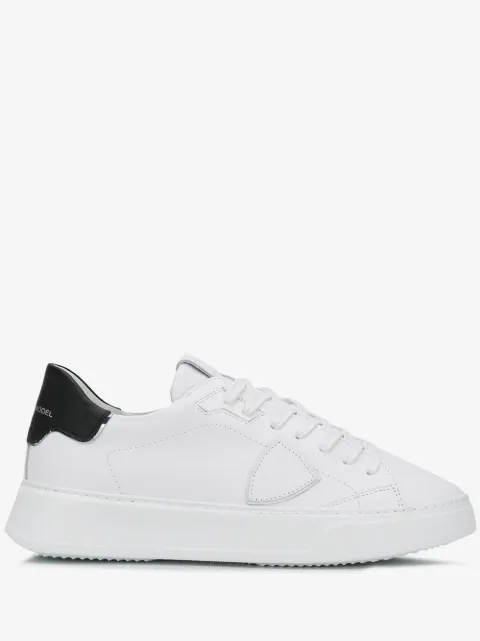 Philippe Model Paris Temple contrast-heel sneakers