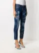 Dsquared2 distressed cropped jeans
