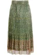 Image 1 of Ba&Sh pleated floral skirt