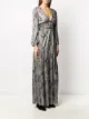 Ba&Sh Lili metallized maxi dress