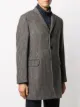 Fay fitted single-breasted coat