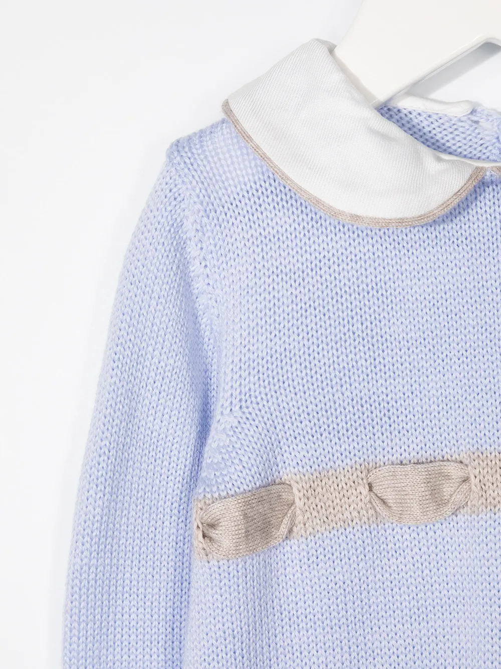 Siola Romper met Peter Pan kraag Blauw