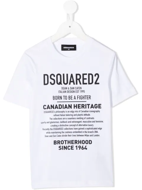 DSQUARED2 KIDS logo print T-shirt