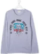 Image 1 of Kenzo Kids TEEN Elephant long-sleeve T-shirt
