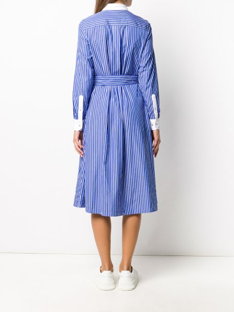 tommy hilfiger stripe shirt dress