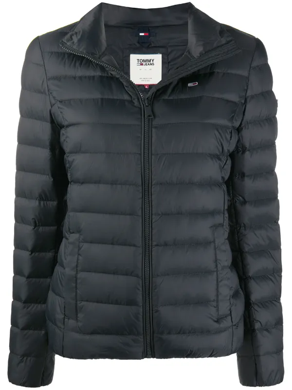 tommy jeans black padded jacket