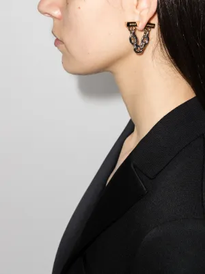 【税関/送料込】RABANNE ★ 「XLリンク」ピアス セール】XL LINK HOOPS HOOP EARRING（ピアス（両耳用