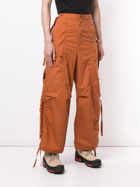 90s cargo pants with tassels