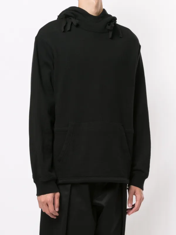 Hoodie without outlet pouch