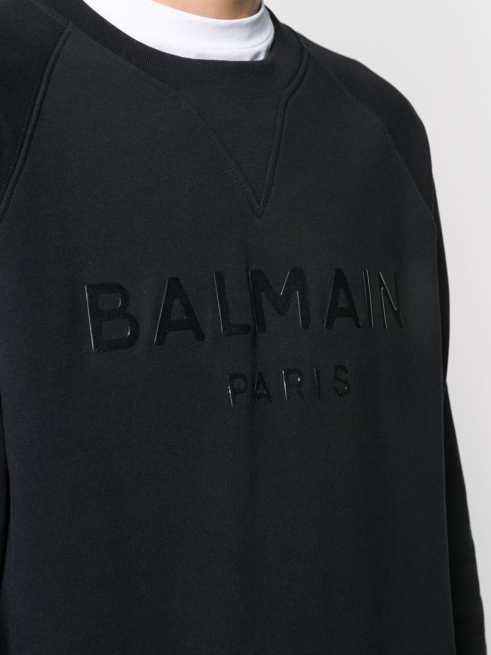 фото Balmain толстовка с логотипом