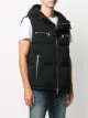 Balmain logo print gilet