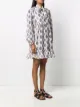 Chloé boho-print silk shirtdress