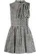 الصورة 1 من RedValentino فستان كاروهات واسع