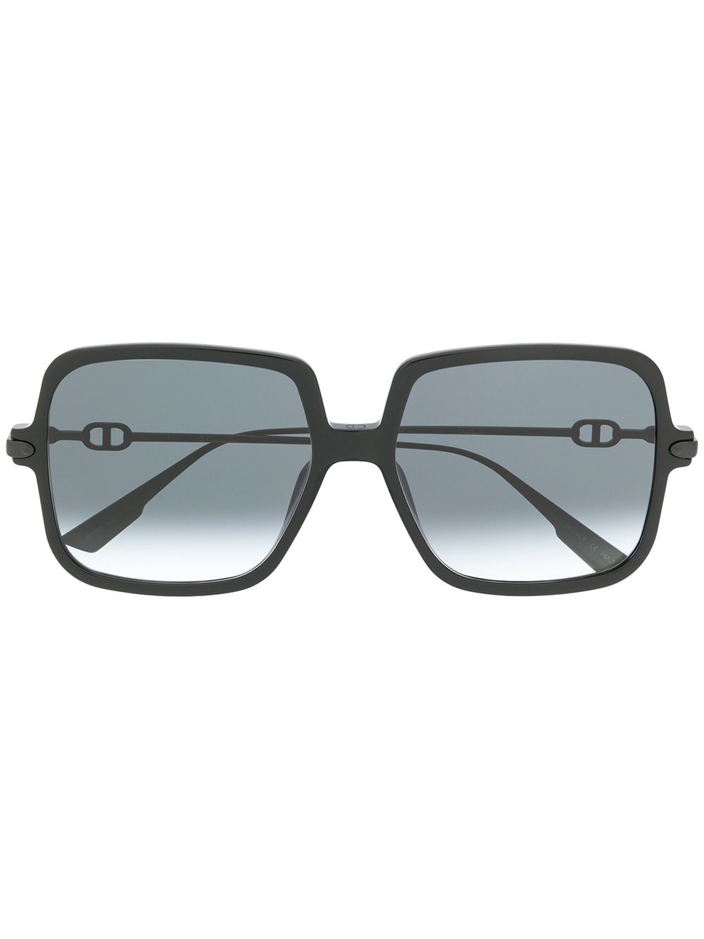 фото Dior eyewear солнцезащитные очки в массивной квадратной оправе