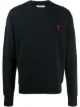 Image 1 of AMI Paris Ami de Cœur-embroidered sweatshirt