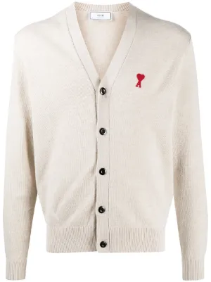 ami paris cardigan