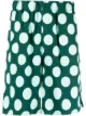 Image 1 of AMI Paris polka dot Bermuda shorts