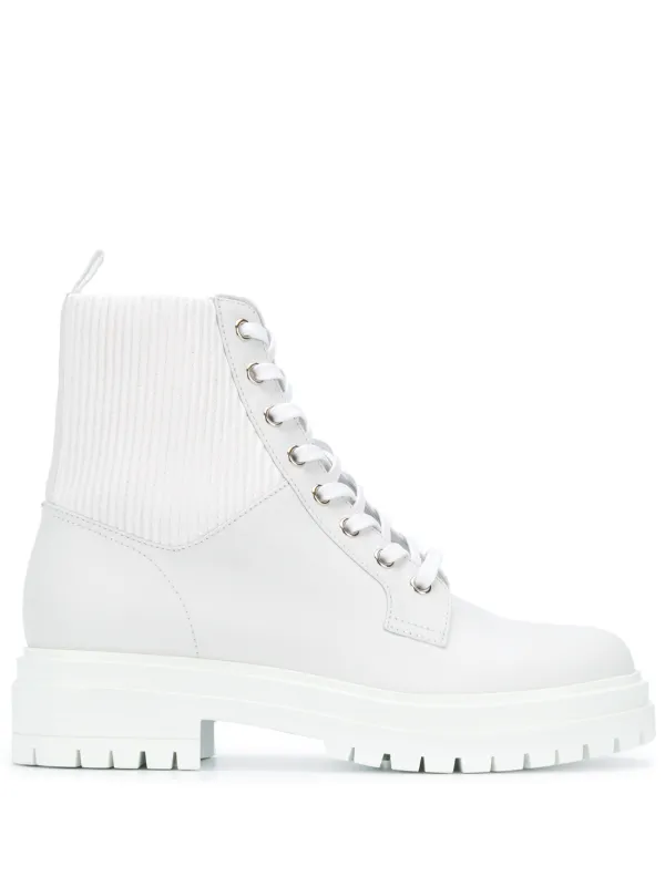 gianvito rossi white boots