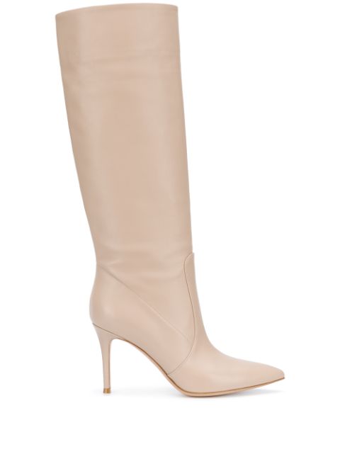 Gianvito Rossi pointed knee-high boots Women