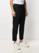 AMI Paris Carrot Fit Cuffed Hem Trousers