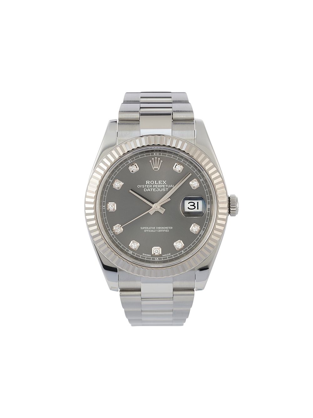 фото Rolex наручные часы oyster perpetual datejust 41 мм