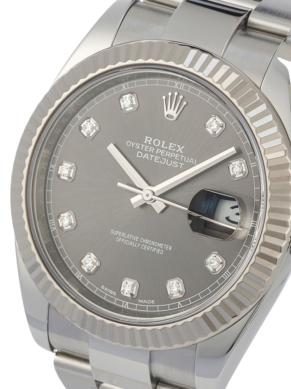 фото Rolex наручные часы oyster perpetual datejust 41 мм