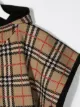 Burberry Kids vintage check hooded cape