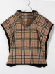 Image 2 of Burberry Kids vintage check hooded cape