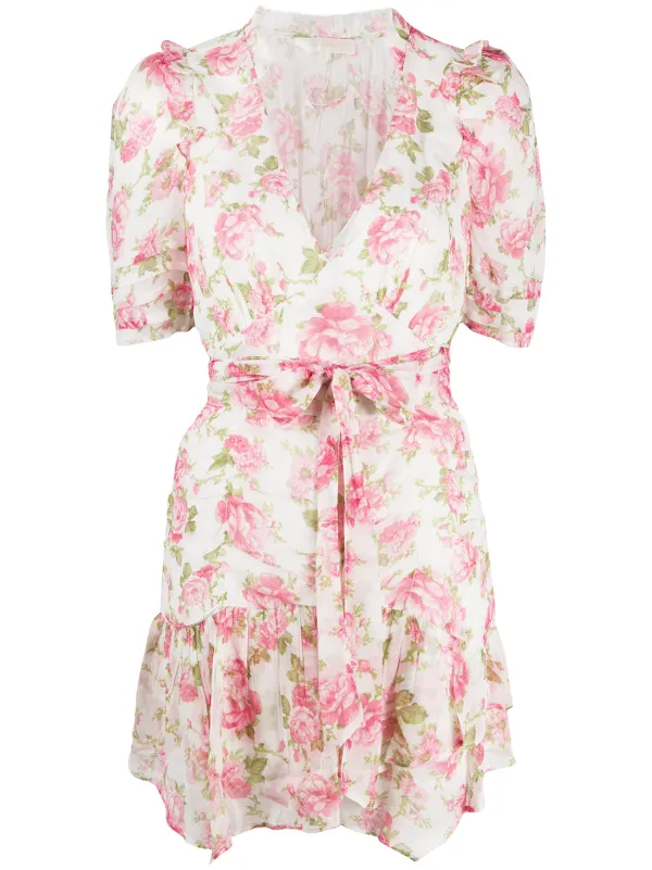 tie waist mini dress