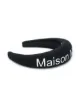 الصورة 2 من MM6 Maison Margiela توكة رأس بطبعة شعار الماركة