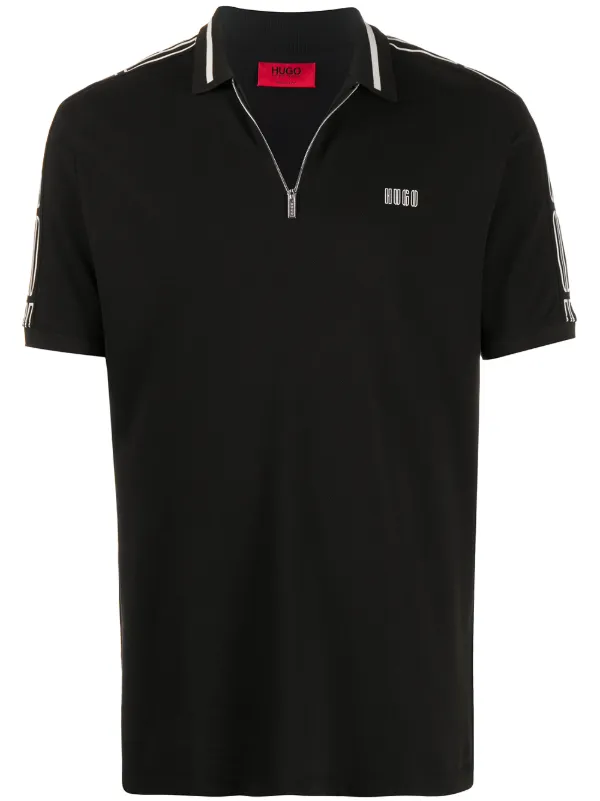 hugo boss polo shirt black