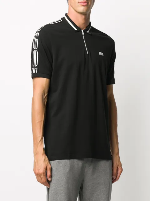 Boss Hugo Boss Half Zip Polo Shirt - Farfetch