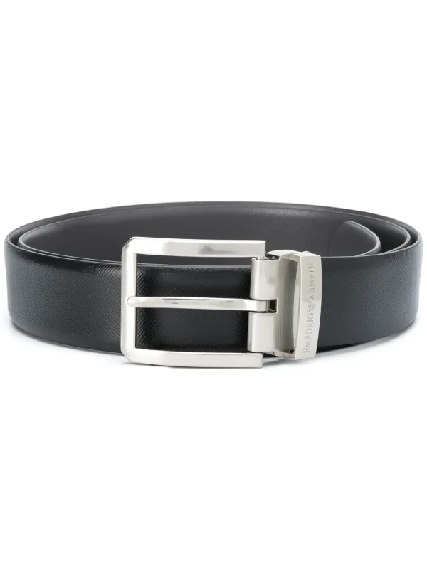 armani belt logo