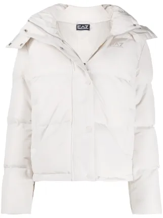 ea7 white jacket