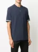 Stone Island short-sleeved contrast trim T-shirt